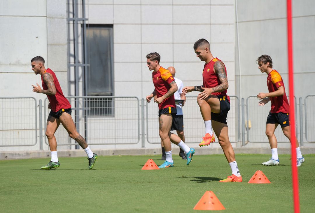 Seduta mattutina per la Roma a Tel Aviv – FOTO GALLERY - immagine 25