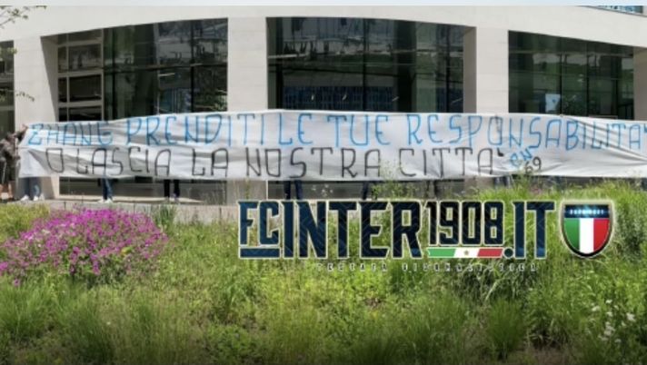 FCIN1908 / Inter, Curva Nord contesta: “Squadra e mister non si toccano”. Attacco a Zhang FCIN1908 / Inter, Curva Nord contesta: “Squadra e mister non si toccano”. Attacco a Zhang