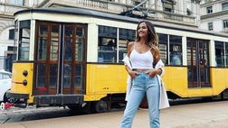 Giorgia Palmas, vacanze in Sardegna finite e ritorno a Milano col sorriso
