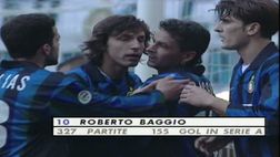 VIDEO STORICI / Zanetti, finta di Simeone e gol di Baggio: l’Inter distrugge il Cagliari