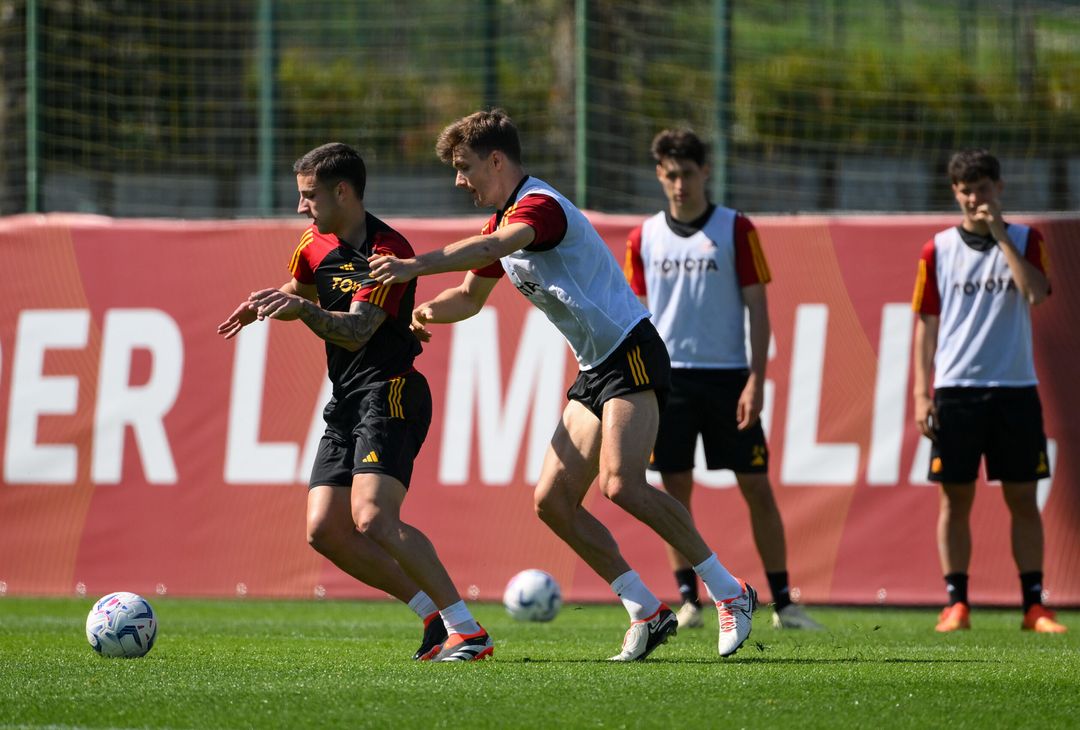 Roma, l’allenamento a Trigoria: lavoro individuale per Dybala -FOTOGALLERY - immagine 14