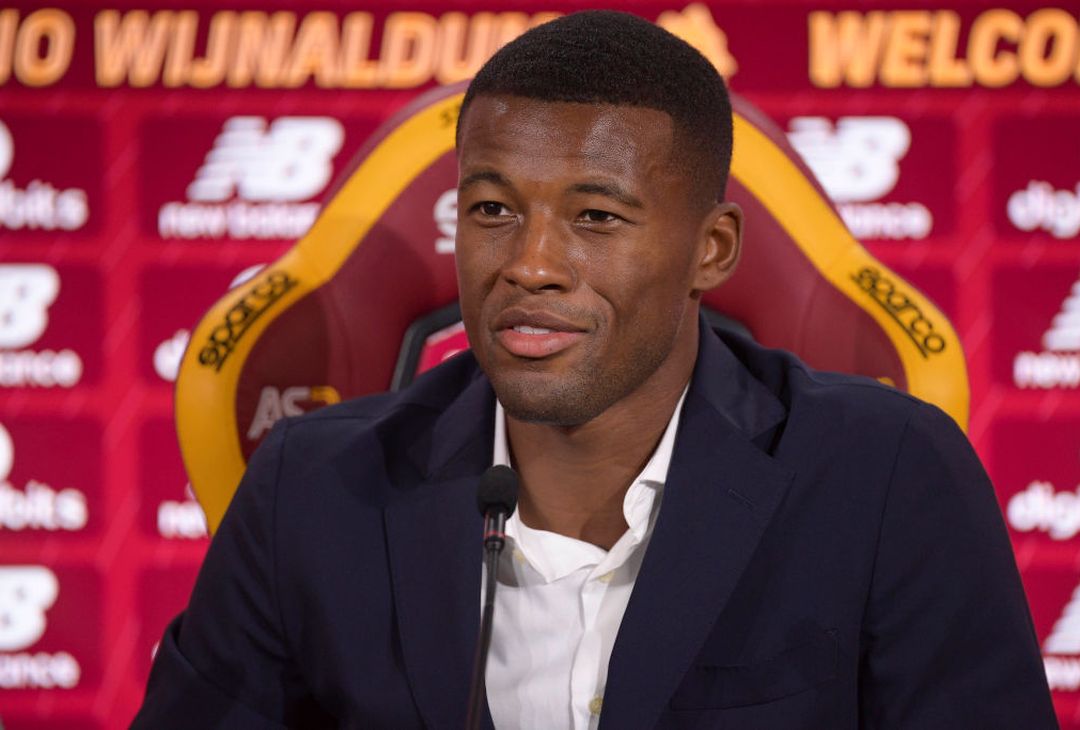 La conferenza stampa di presentazione di Wijnaldum – FOTO GALLERY - immagine 7