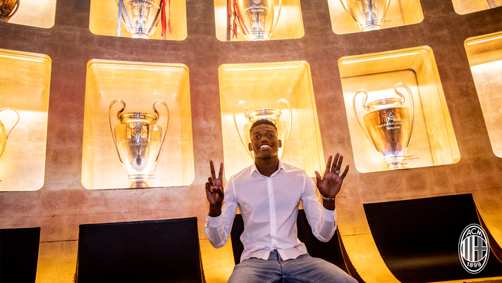 Rafael Leao, attaccante del Milan (credits: acmilan.com) 