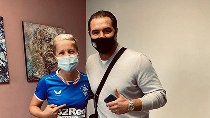 Clelland incontra l’idolo d’infanzia… Amoruso: “Un onore incredibile!” 