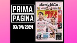 Prima pagina Gazzetta dello Sport: “Derby, il Milan fa muro”