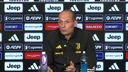 Allegri battibecca con Sky: “Tridente? Non faccio il politico. Vlahovic sarà multato”