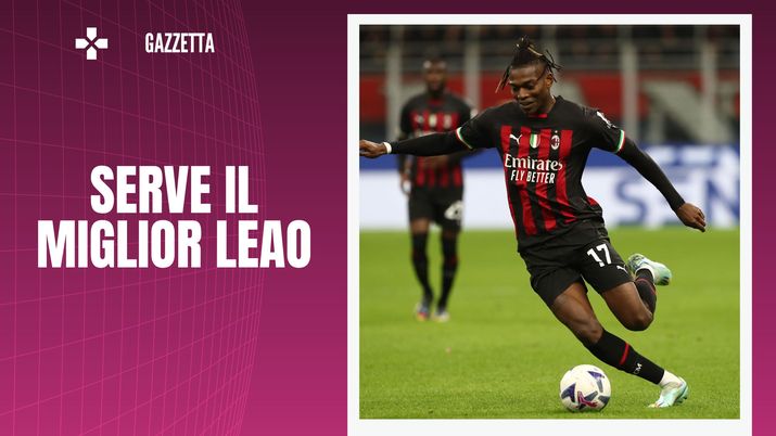 Milan, Leao decisivo: a Pioli serve l'MVP della Serie A