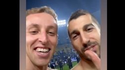 VIDEO / Supercoppa, Frattesi elogia Mkhitaryan: “Maestro, questo giocatore è forte”