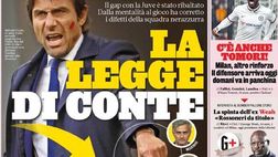 GAZZETTA DELLO SPORT – La prima pagina di oggi, 22 gennaio 2021