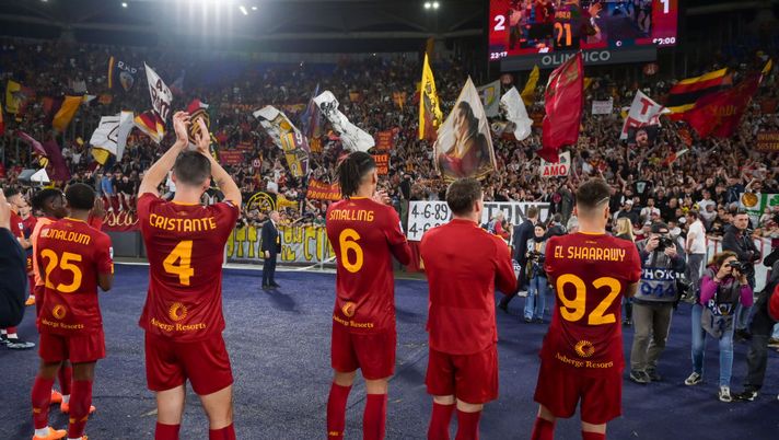 Getty Images Roma-Spezia, a fine gara giro di campo dei giallorossi: cori per Mourinho - immagine 1