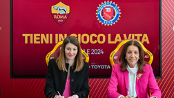 La Roma aderisce alla campagna “Tieni in gioco la vita” per uno stile di guida sicuro