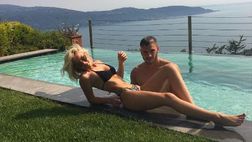 Santon, auguri e sorpresa per la sua compagna che lo ringrazia su Instagram