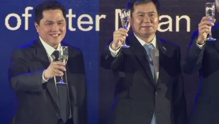 Erick Thohir e Zhang Jindong 