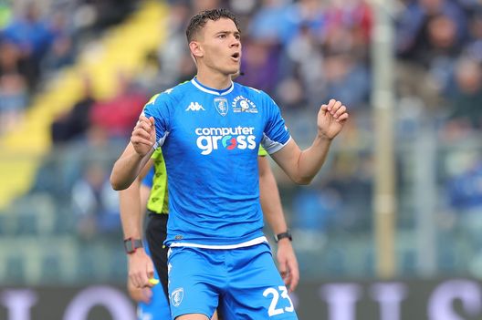Kristjan Asllani, centrocampista dell'Empoli e obiettivo di calciomercato del Milan | News (foto: Getty Images) Kristjan Asllani
