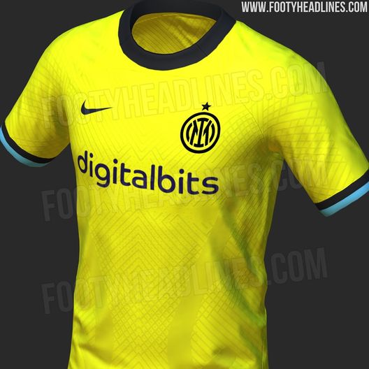 Inter, ecco la terza maglia 2022/23: sarà gialla e nera. Tutte le immagini- immagine 2