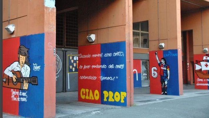 E’ derby sui murales genoani, la Samp: “Toglieteli” – La figlia di Signorini: “Fateli anche voi” E’ derby sui murales genoani, la Samp: “Toglieteli” – La figlia di Signorini: “Fateli anche voi” - immagine 1