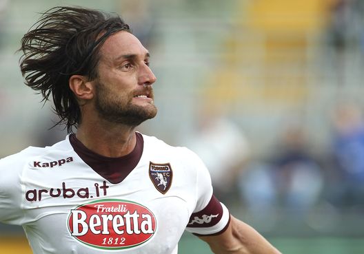 BERGAMO, ITALY - SEPTEMBER 30: Rolando Bianchi of Torino FC celebrates his goal during the Serie A match between Atalanta BC and Torino FC at Stadio Atleti Azzurri d'Italia on September 30, 2012 in Bergamo, Italy. (Photo by Marco Luzzani/Getty Images) BERGAMO, ITALY - SEPTEMBER 30: Rolando Bianchi of Torino FC celebrates his goal during the Serie A match between Atalanta BC and Torino FC at Stadio Atleti Azzurri d'Italia on September 30, 2012 in Bergamo, Italy. (Photo by Marco Luzzani/Getty Images)