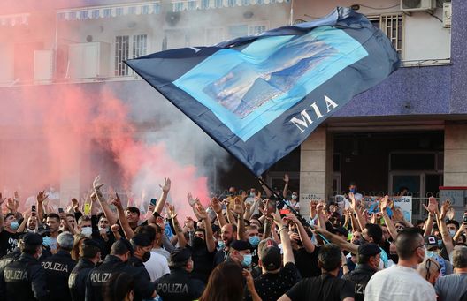 (Getty Images) Tifosi Napoli