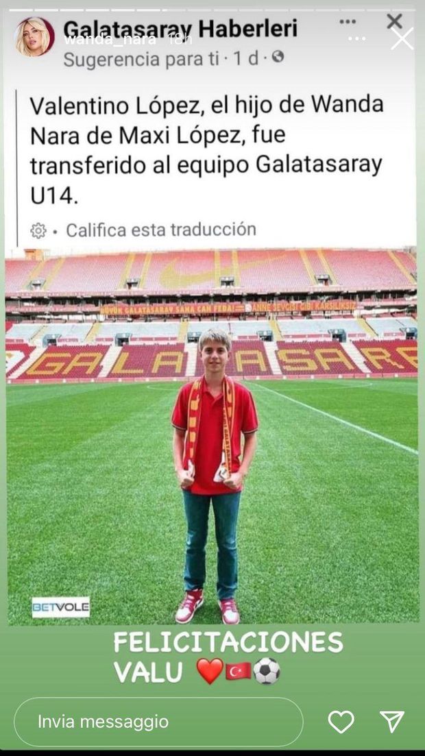 Wanda Nara, applausi per un calciatore del Galatasaray: non è Icardi- immagine 3