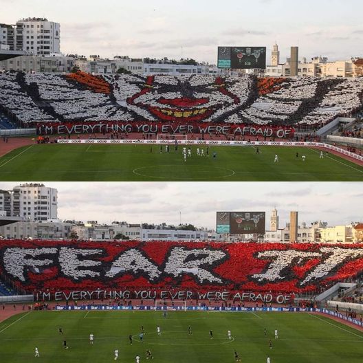 Casablanca, coreografia Wydad da horror: compare It, il pagliaccio malefico…- immagine 2