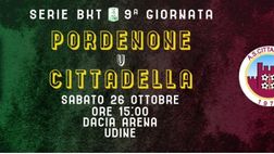 Le probabili formazioni di Pordenone-Cittadella