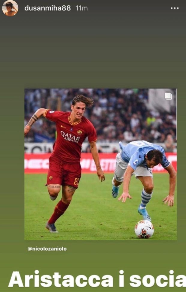 Il figlio di Mihajlovic canzona Zaniolo Il figlio di Mihajlovic canzona Zaniolo