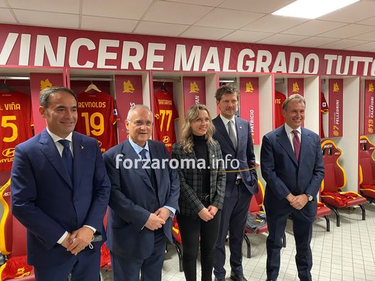 Lombardo al tour dell’Olimpico: “La passione a Roma è incredibile” – FOTO- immagine 2