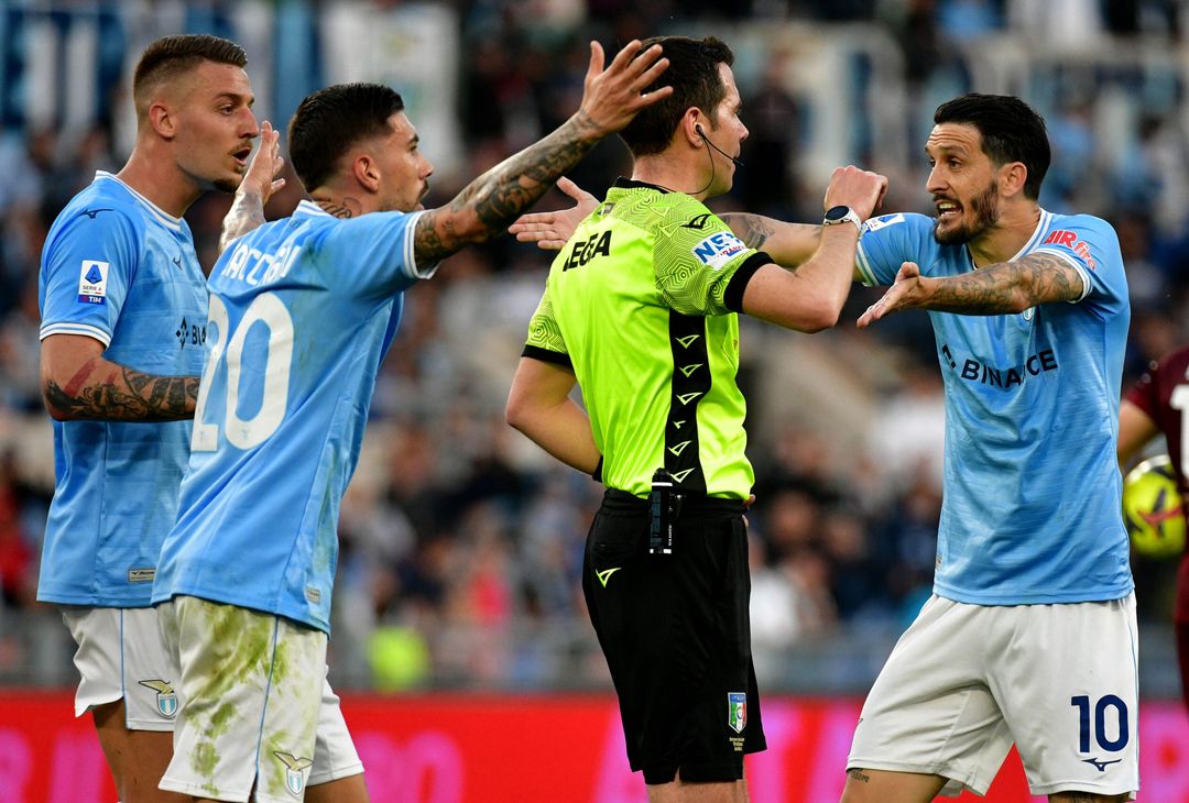 Milinkovic, Zaccagni, Luis Alberto e Ghersini