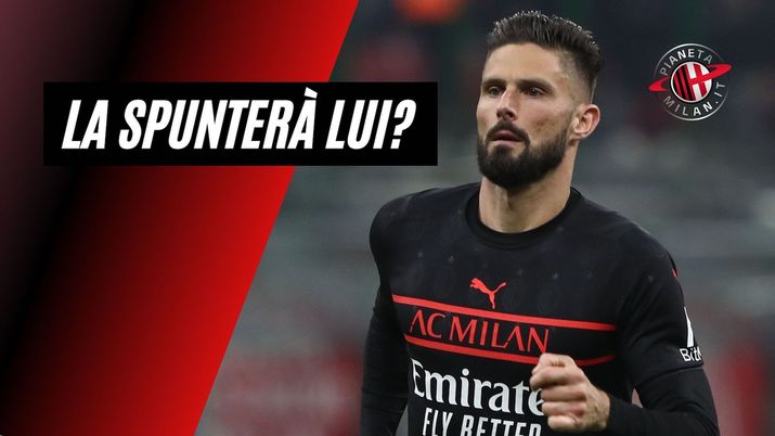 Olivier Giroud (attaccante AC Milan) potrebbe giocare titolare in Roma-Milan | News (Getty Images) Olivier Giroud AC Milan