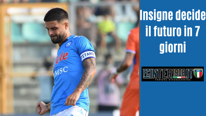 Insigne, futuro in 7 giorni: no a 3 mete estere, o resta a Napoli o c’è l’Inter Insigne, futuro in 7 giorni: no a 3 mete estere, o resta a Napoli o c’è l’Inter