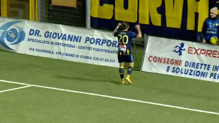 Viterbese-Juve Stabia, Silipo sblocca la partita. Terza rete in Serie C con le vespe - immagine 1