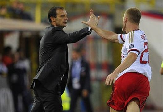 Ignazio Abate e Massimiliano Allegri - fonte www.ilsussidiario.net Ignazio Abate e Massimiliano Allegri - fonte www.ilsussidiario.net