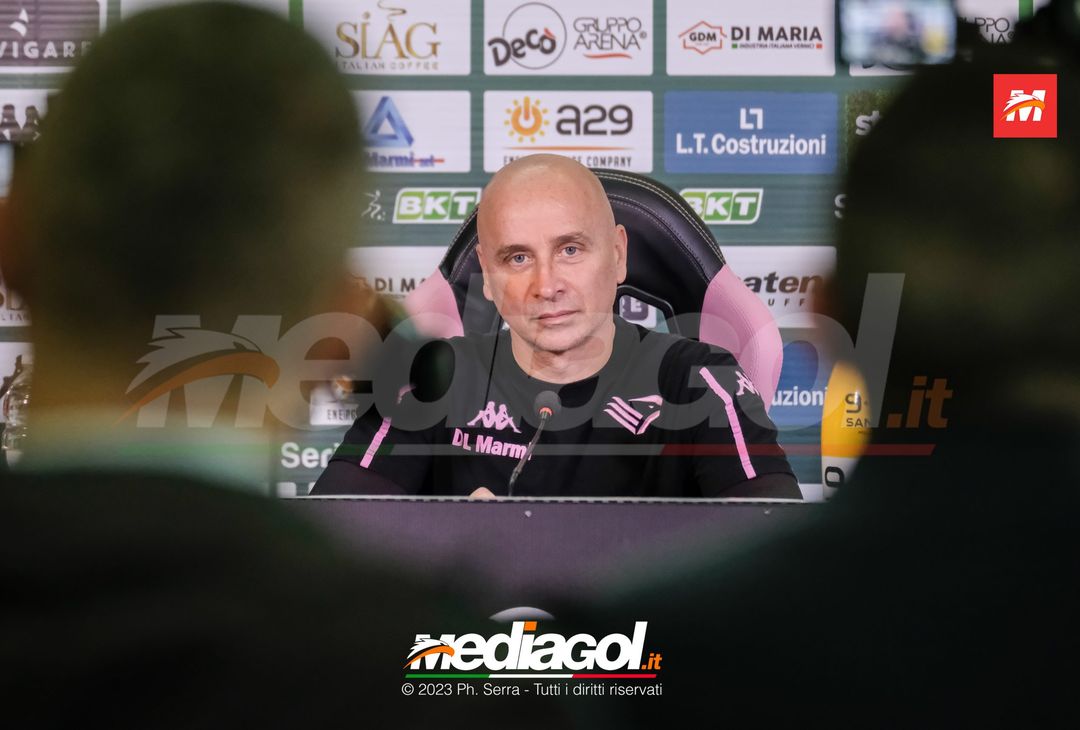 FOTO PALERMO, verso la Reggina: Mister Corini in conferenza stampa (Gallery) - immagine 19