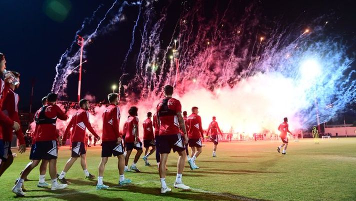 Atene, Olympiakos sfavorito nel derby: ma i tifosi sono molto carichi… OLYMPIAKOS DERBY TRAINING