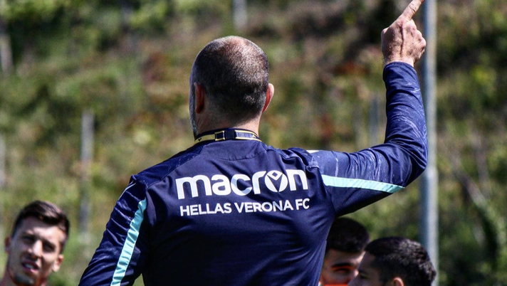 Verona verso il Milan, l’allenamento. Le foto - immagine 1