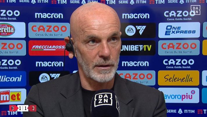 Pioli: “Devo dirlo con onestà: i due rigori per noi c’erano. Volevamo vincere” - immagine 1