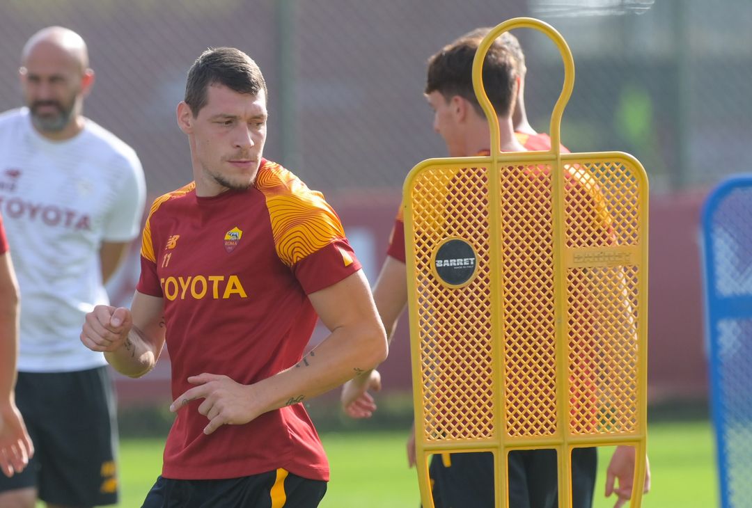 Trigoria, la rifinitura prima della partenza per Helsinki – FOTO GALLERY - immagine 7