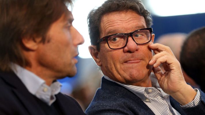 FLORENCE, ITALY - NOVEMBER 12: Fabio Capello during the 'Golden Bench' award at Centro Tecnico Federale di Coverciano on November 12, 2018 in Florence, Italy. (Photo by Gabriele Maltinti/Getty Images) Capello: “Theo in Qatar col freno a mano tirato. Di Maria ha fatto la differenza, Amrabat mi ricorda…” - immagine 1