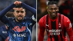 Napoli-Milan è anche la sfida tra Insigne e Leao: il confronto | VIDEO