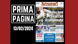 Prima pagina Tuttosport: Clamoroso, Conte riapre al Napoli