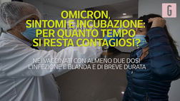 VIDEO Omicron, sintomi e incubazione: per quanto tempo si resta contagiosi?