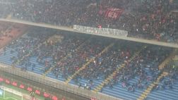 MILAN – GENOA, ancora CONTESTAZIONI dalla CURVA SUD
