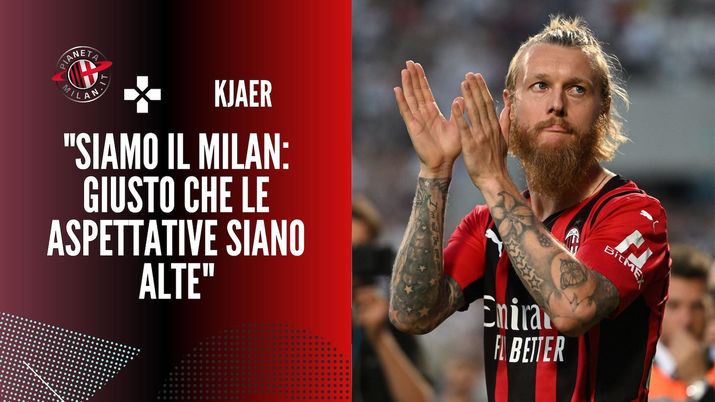 Intervista Kjaer AC Milan raduno Milan Milanello