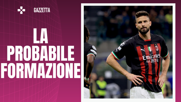 Milan, la probabile formazione per la Juventus: Giroud guida l'attacco (getty images)