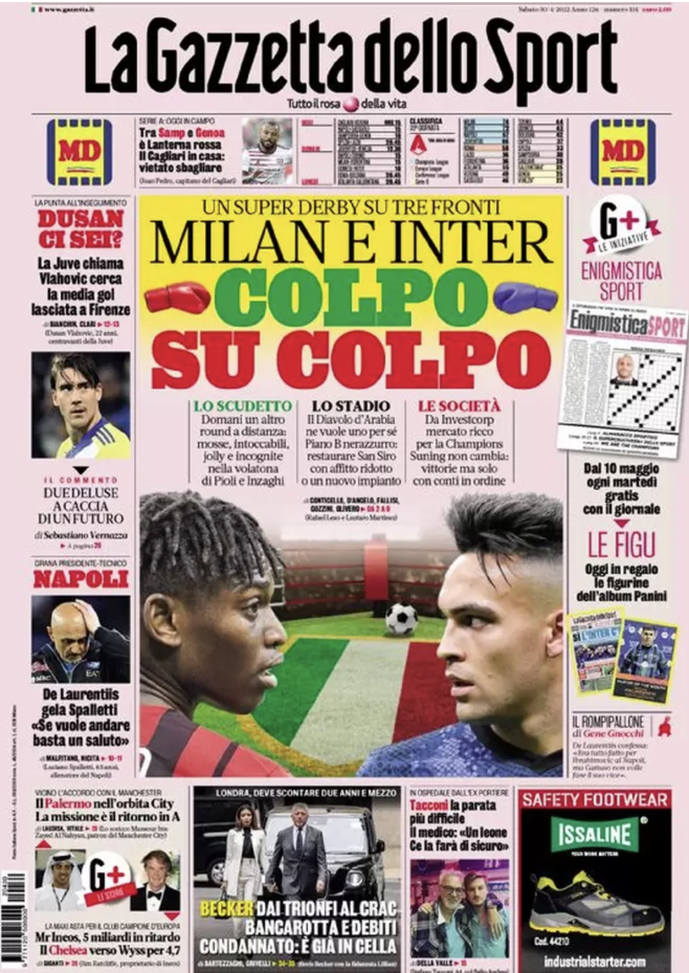 prima pagina