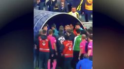 Fenerbahce-Alanyaspor, Bonucci spinge un avversario e… fa partire la rissa!