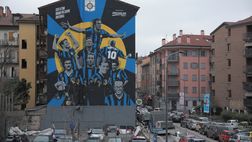 Svelato Interwall, il murale celebrativo sulla storia dell’Inter realizzato da Premium