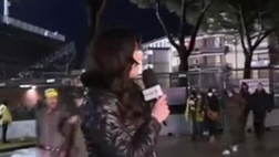 VIDEO – Giornalista molestata in diretta tv dopo Empoli-Fiorentina