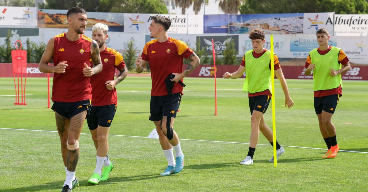 Retreat in Rome, long interview at the end of training between Pellegrini and Zaniolo – Forzaroma.info – Latest news As Roma calcio – Interviews, photos and videos