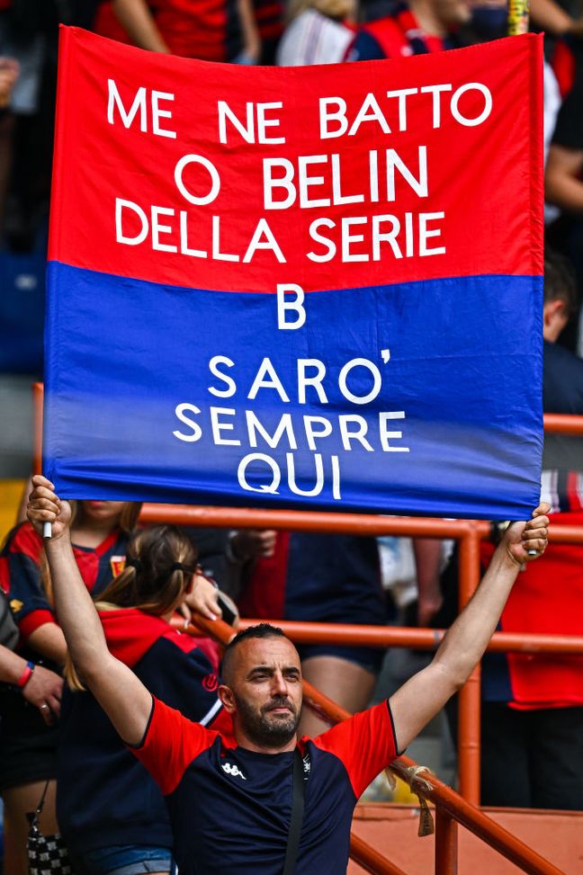 (Photo by Getty Images) Il derby dell’amore: orgoglio genoano, dopo il “funerale” organizzato dai sampdoriani- immagine 2